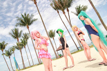 Vocaloid Swimsuit - Luka Gumi Rin Miku