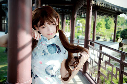 CNY Qipao - Winter Sun