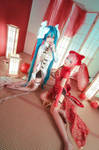 Vocaloid Canary - Miku x Luka by Xeno-Photography