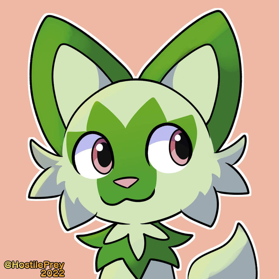 Sprigatito by Kitsumuji on DeviantArt