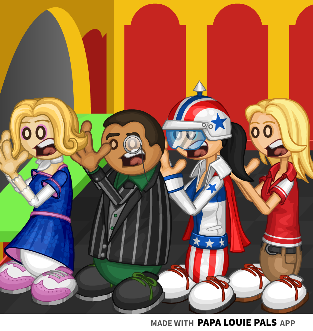 ZOOM Papa Louie Pals Season 1 Cast (1999) by liamaguilar30 on