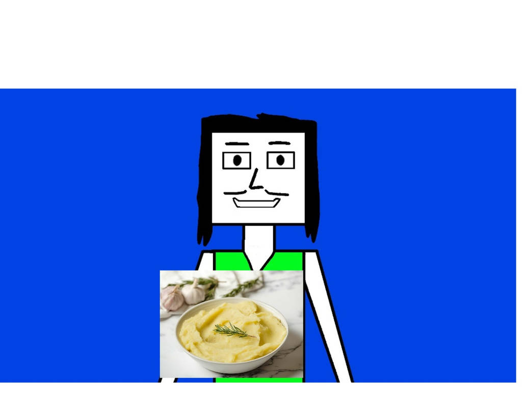 Microsoft Mike With Mashed Potatoes by BetterRun4000 on DeviantArt