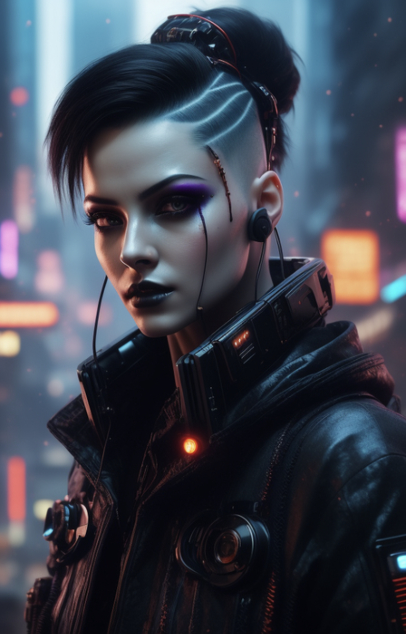 The Ascent Cyberpunk 2077 Female V Mod by user619 on DeviantArt