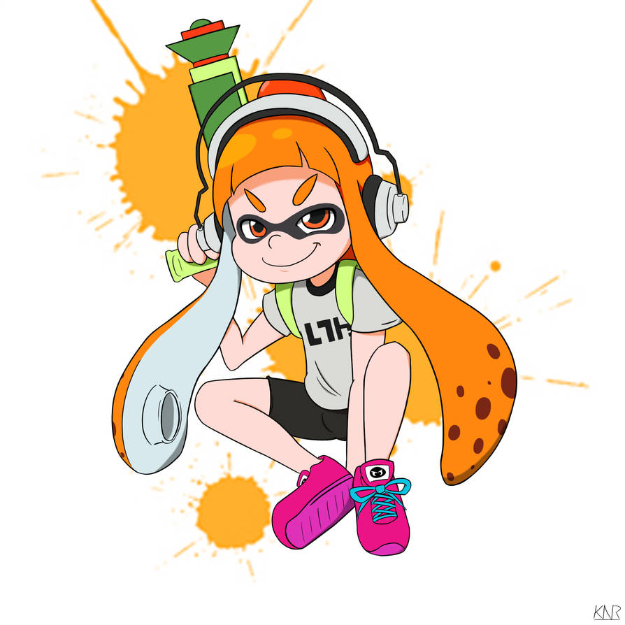 Splatoon Figure Deviantart Splatoon by KaNaRia92 on DeviantArt