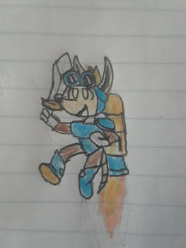 Sparkster from Rocket Knight Adventures