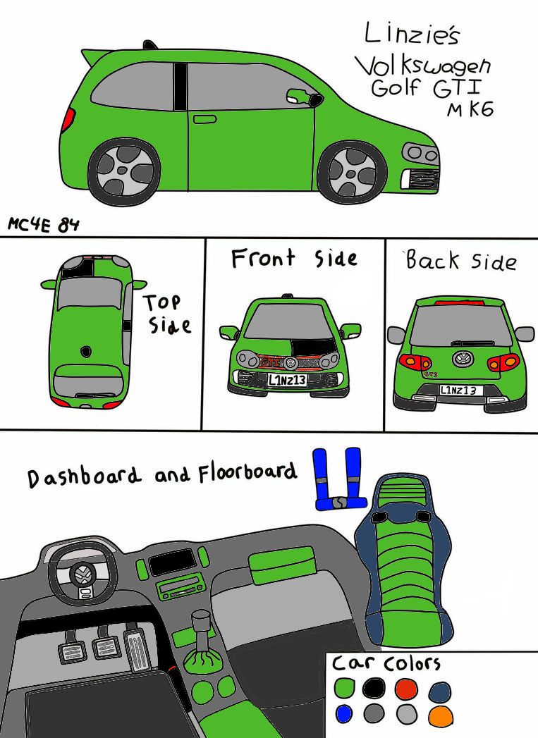 Linzie S Car Reference Sheet By Mc4e84 On Deviantart