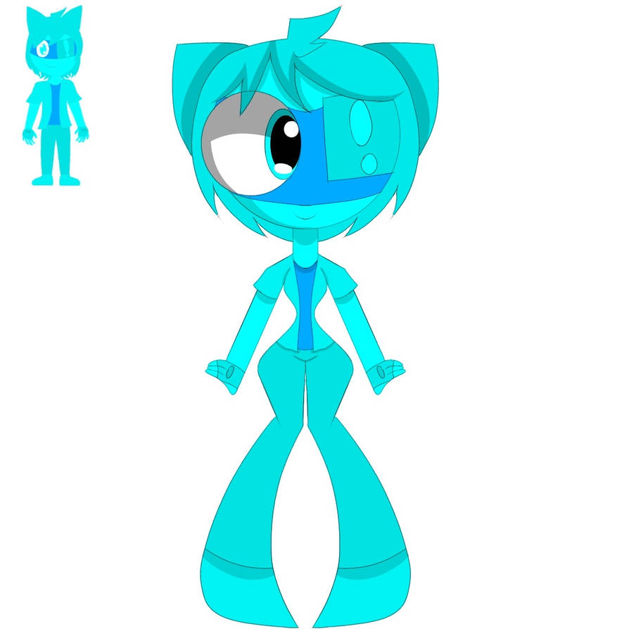 Cyan Colorblock Deviantart Cyan by MexrlinArts on DeviantArt