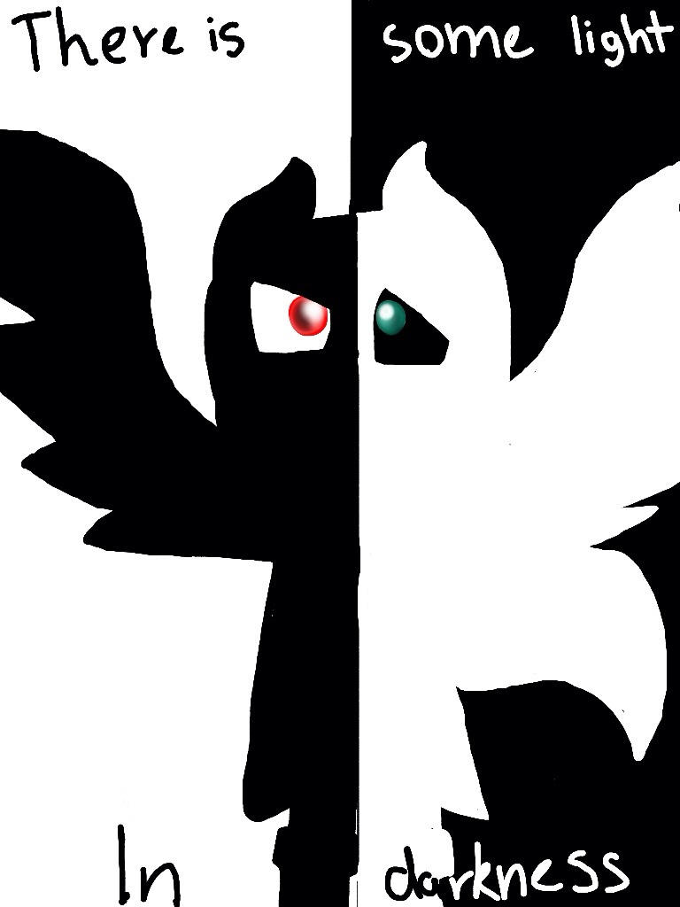 Light VS darkness by RedHairedN3rd on DeviantArt