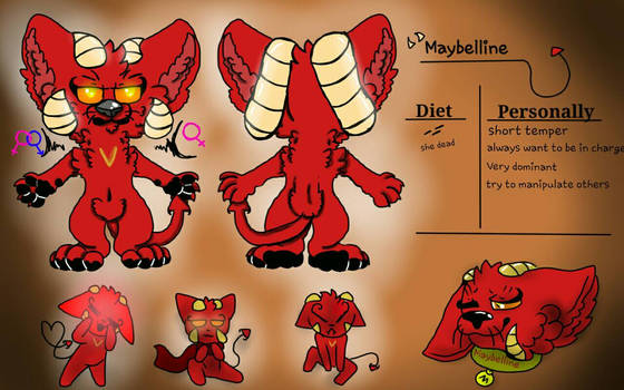 one reference sheet done
