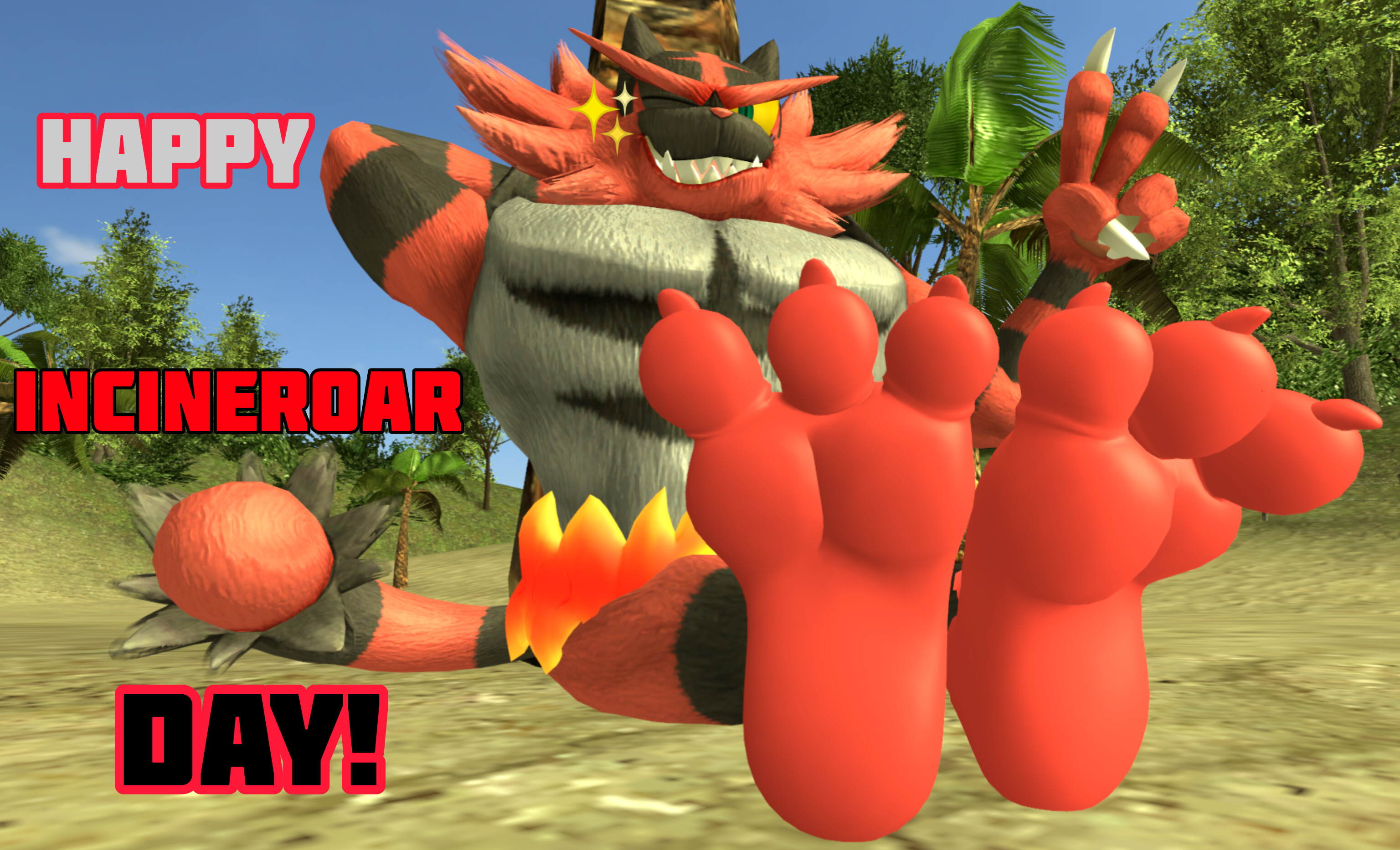 Crochet Incineroar Happy Incineroar day! #727 by Jollynee on DeviantArt