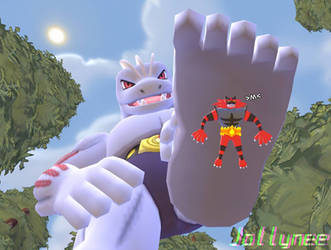 Machoke vs Incineroar