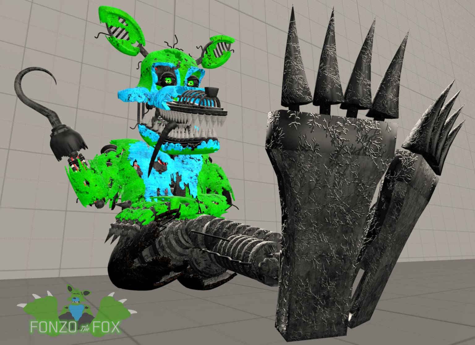 Monster Rabbit Foot The monster showing his feet by Jollynee on DeviantArt