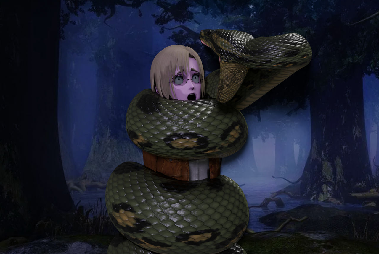 Deviantart Rita The Snake Snake Squeeze Rico (Snake Commission #12) by RebelScum5420 on DeviantArt