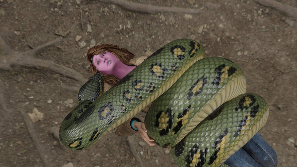 Snake Squeeze Nancy (Commission #24 P3) by RebelScum5420 on DeviantArt