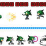 Duke The Hedgehog Sprite Sheet