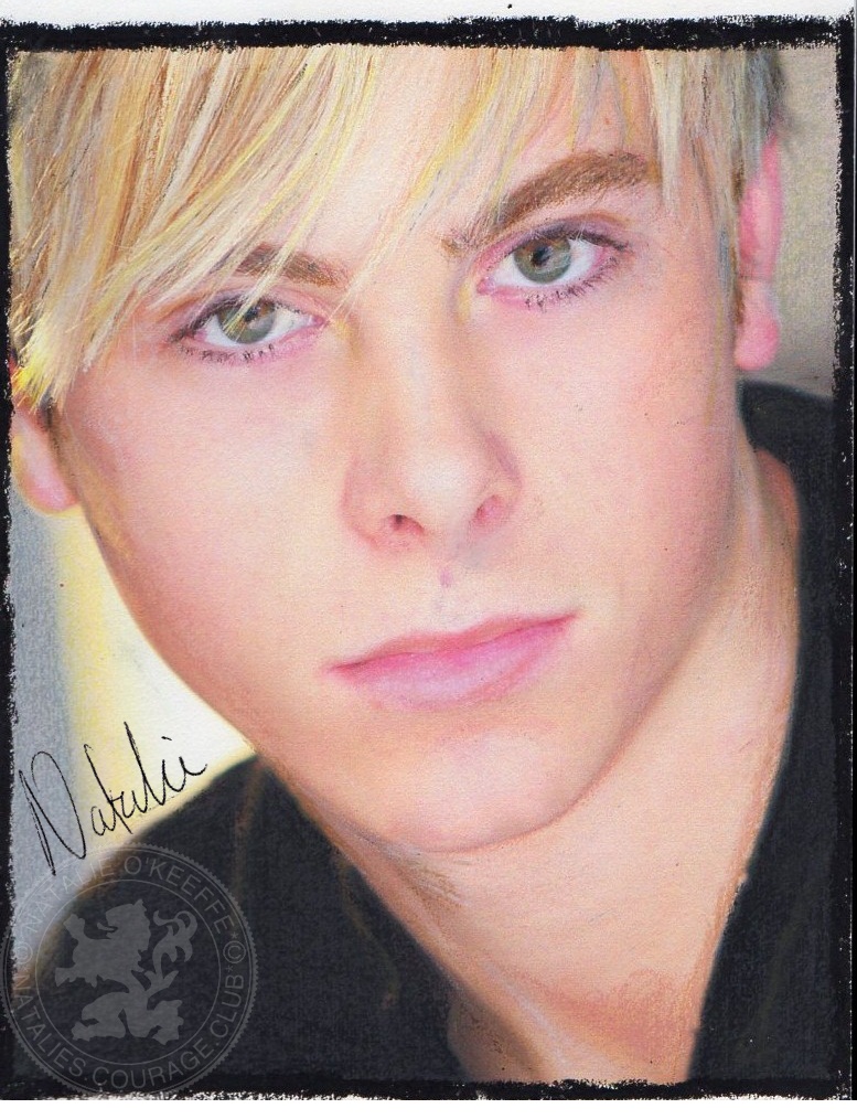 Riker Lynch - Oil Pastels