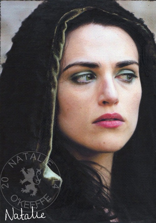 Morgana (Katie McGrath) - Oil Pastels