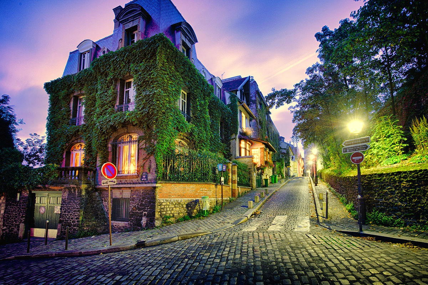 Paris like a fairy tales place