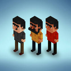 Voxel- characters