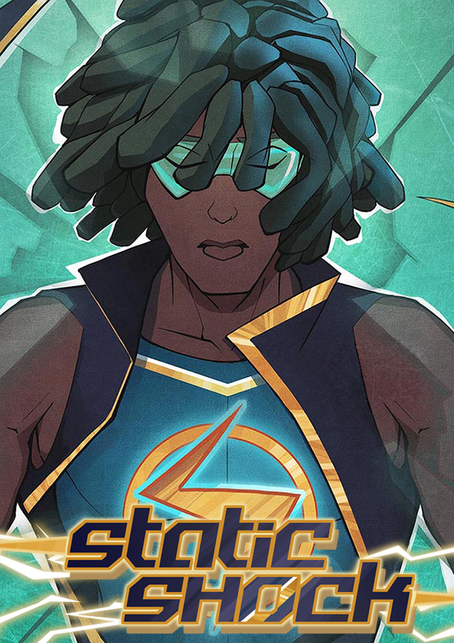 Static Deviantart Static Shock - Cover Art by Reina-V on DeviantArt