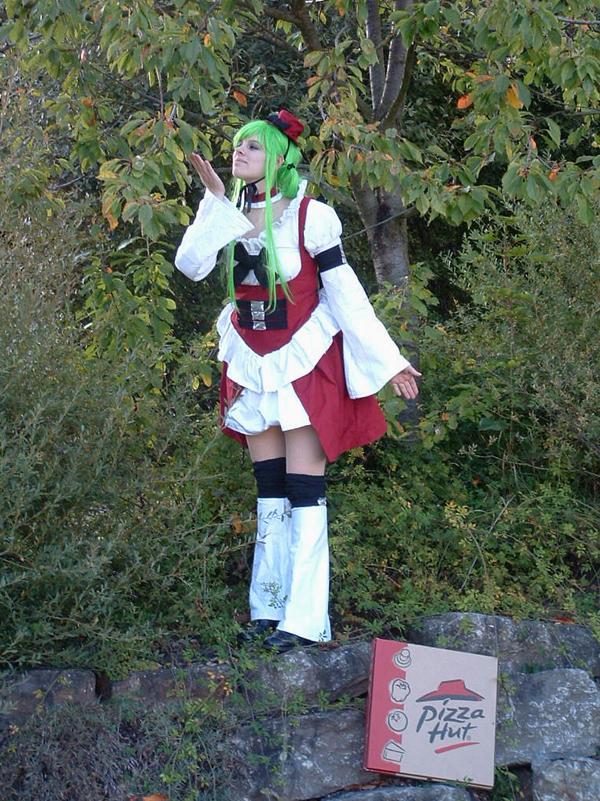 Details about Code Geass C.C Gothic Lolita Dress cosplay costume// Details about Code Geass C.C Gothic Lolita Dress cosplay costume//