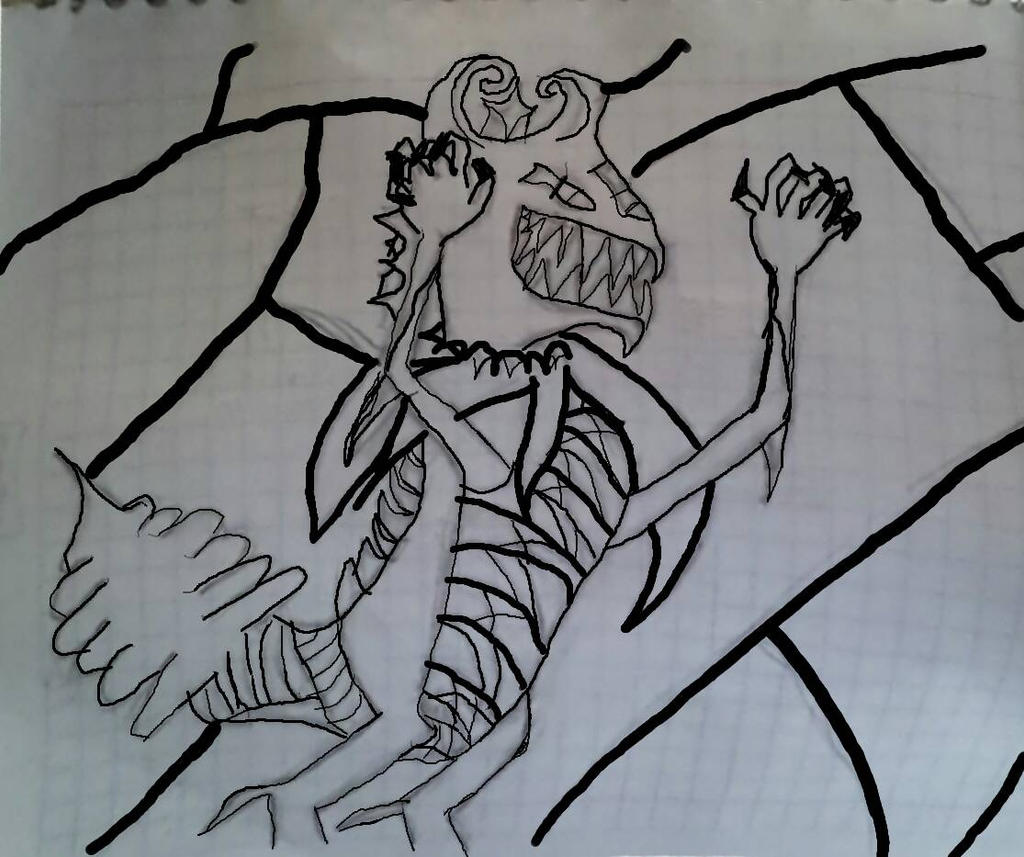 alebrijeblack and White by titayo9 on DeviantArt