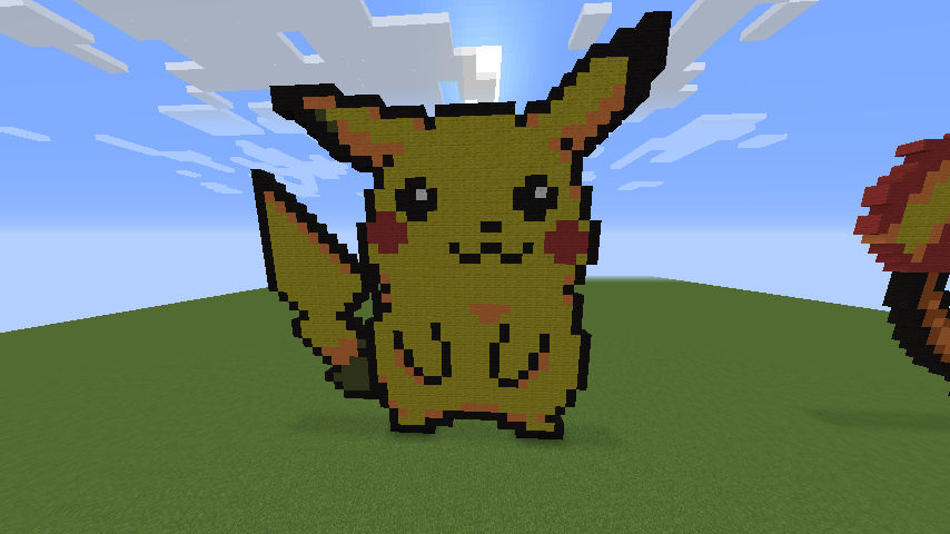 Minecraft Pikachu by RaulTheBest on DeviantArt