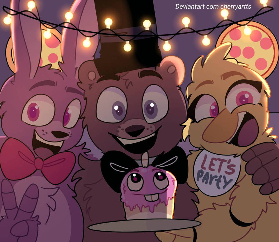 FIVE NIGHTS AT FREDDY'S FANART by Cherryartts on DeviantArt