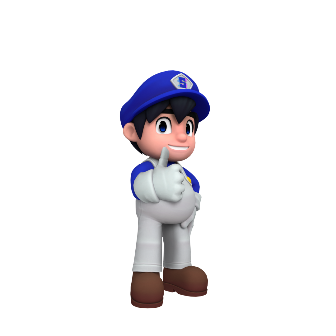 SMG4 (2023) Render by HH-Art02 on DeviantArt