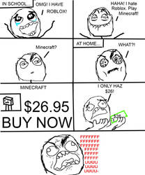 Minecraft costs too much!