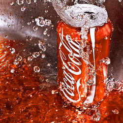 Coca Cola in the Orange