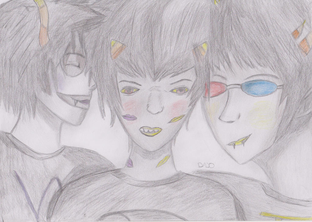 Gamzee Karkat Sollux