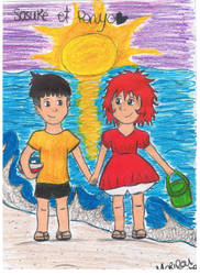 Ponyo et Sosuke