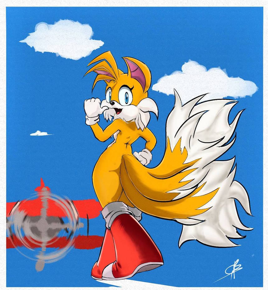 Tails Primaverso Tails by Geveloz on DeviantArt