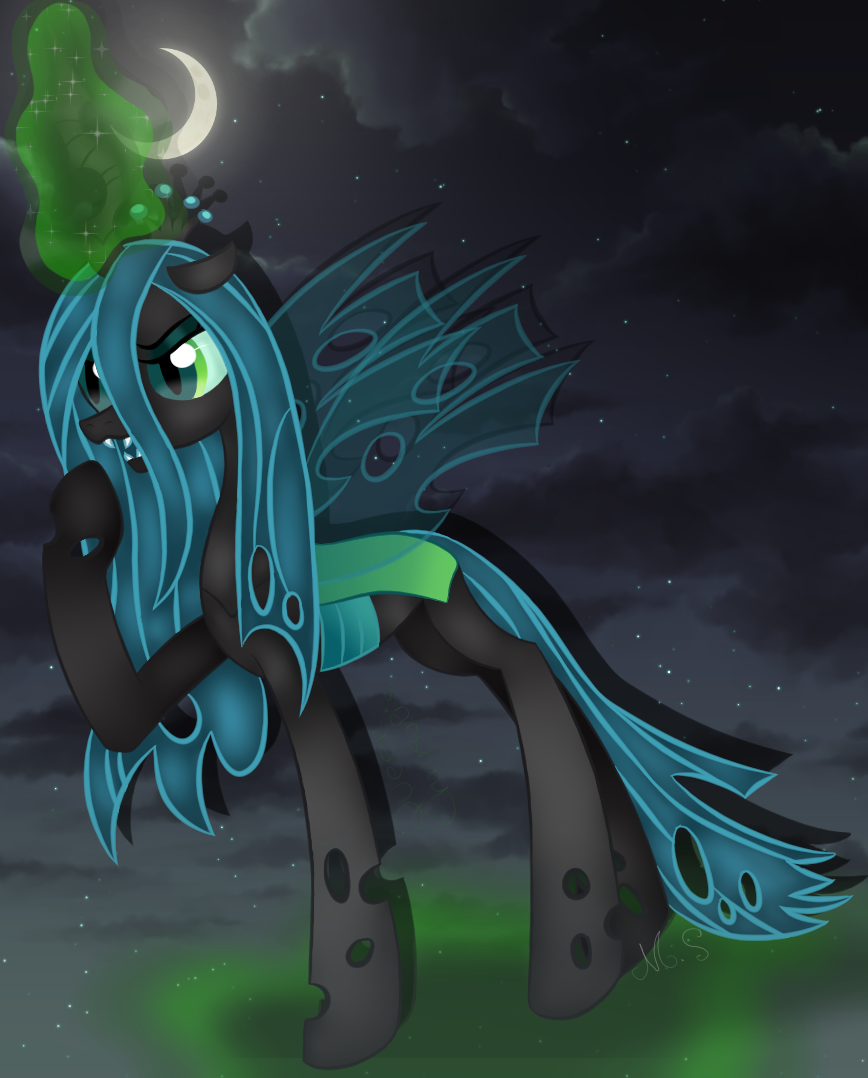 Queen Chrysalis.