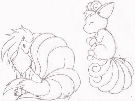 Vulpix and Ninetails