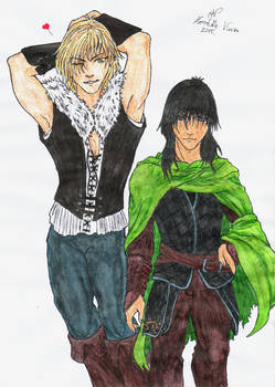 Prince Jalan and Prince Jorg (Coloured)