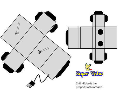 Chibi-Robo Paper Craft