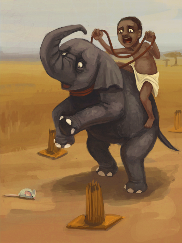 Elephant driving test