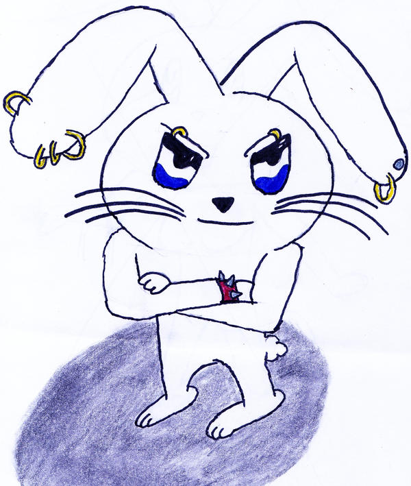 Punk Bunny by StarLightOnWater on DeviantArt