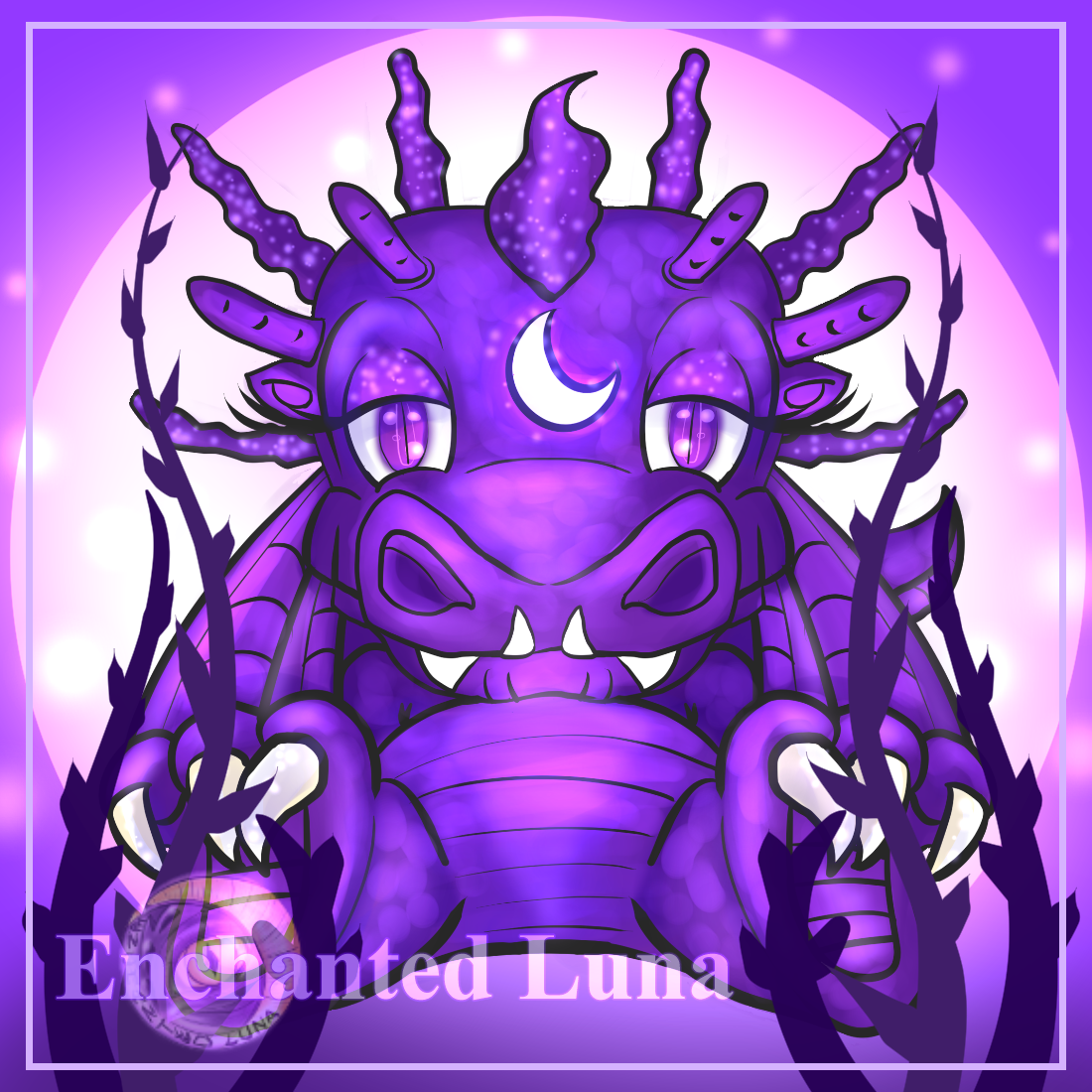 Moon Rabbit Dragon Moon Dragon by EnchantedLuna on DeviantArt