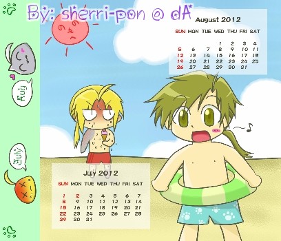 FMA: FMA 2012 Calendar July+August