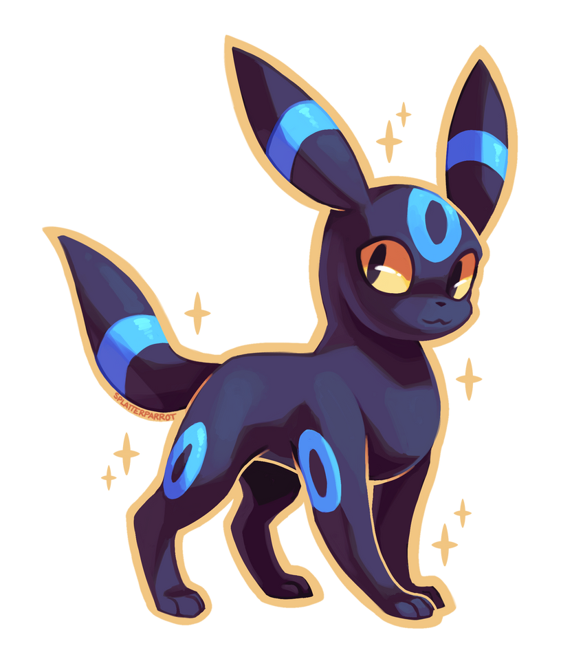 Shiny Umbreon! by SplatterParrot on DeviantArt
