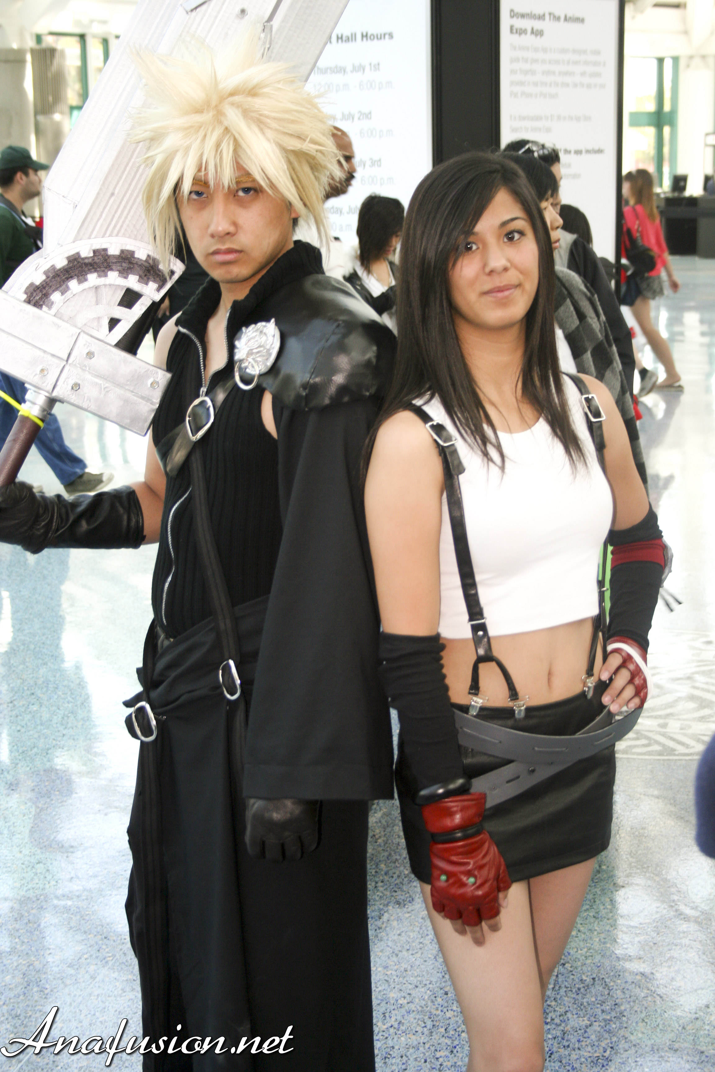 FF7 Cloud and Tifa