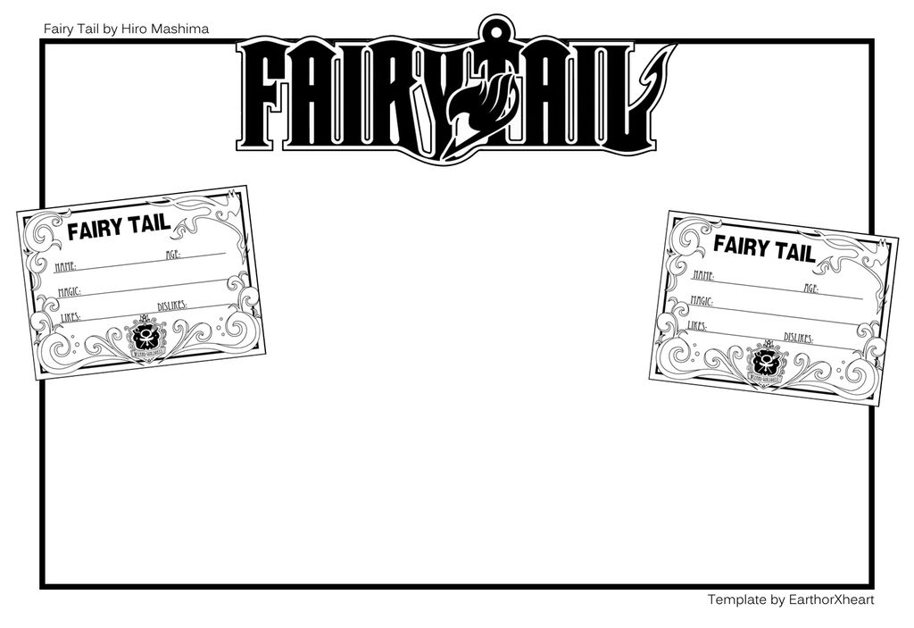Double Guild Card Template By Lukonatic On DeviantArt