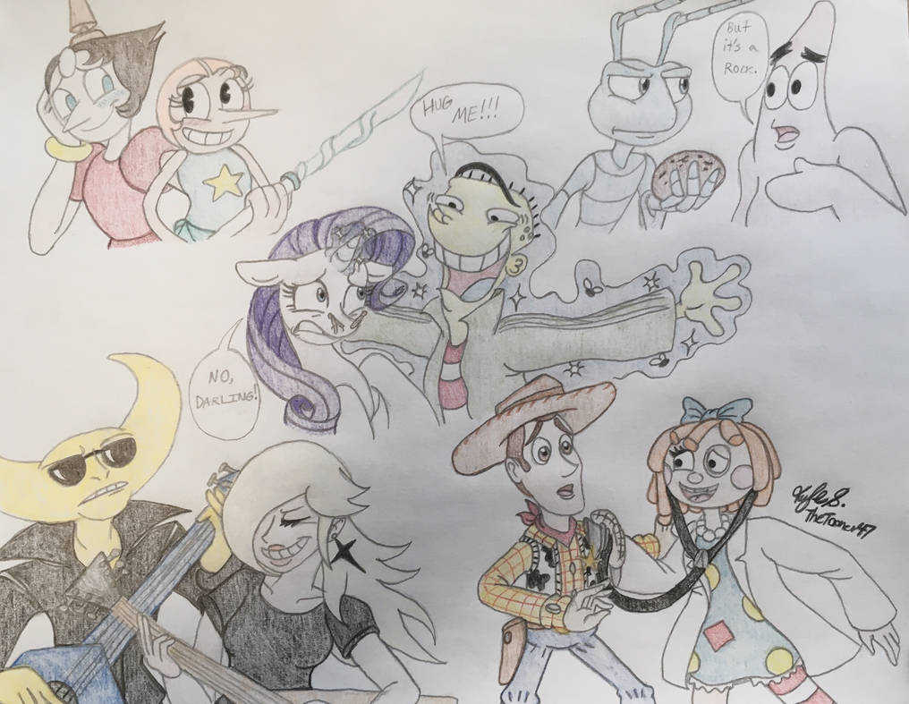 Random Character Interactions by TheTooner47 on DeviantArt