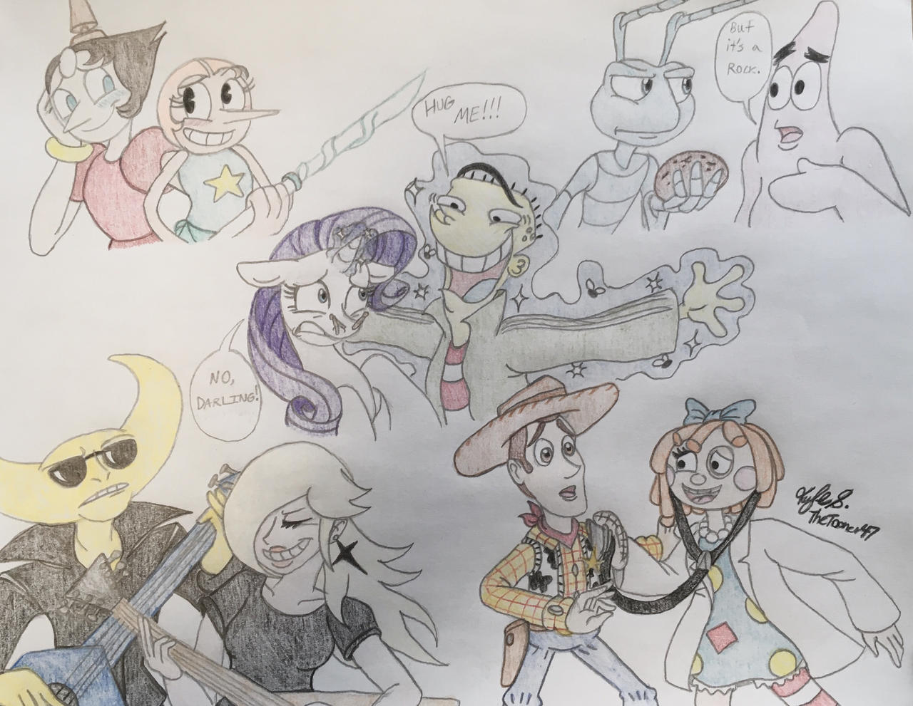 Random Character Interactions by TheTooner47 on DeviantArt