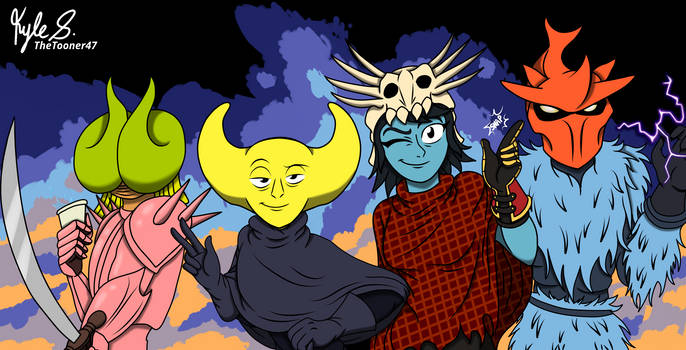 The Characters of Hylics 2