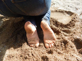 Soles in the sand by FootCandy