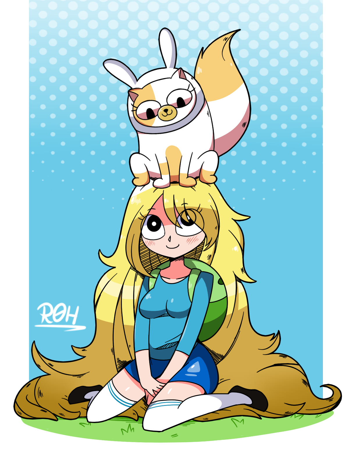 Fionna And Cake (wersja 1) by AnixPawl on DeviantArt